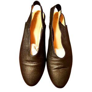 Coquette Women's Black Singback Flats Size 38